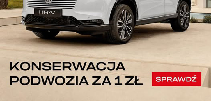 Konserwacja podwozia za 1 zł